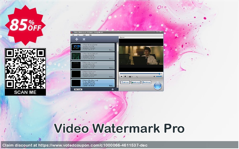 Video Watermark Pro Coupon, discount Video Watermark Pro (Discount) hottest promo code 2024. Promotion: hottest promo code of Video Watermark Pro (Discount) 2024