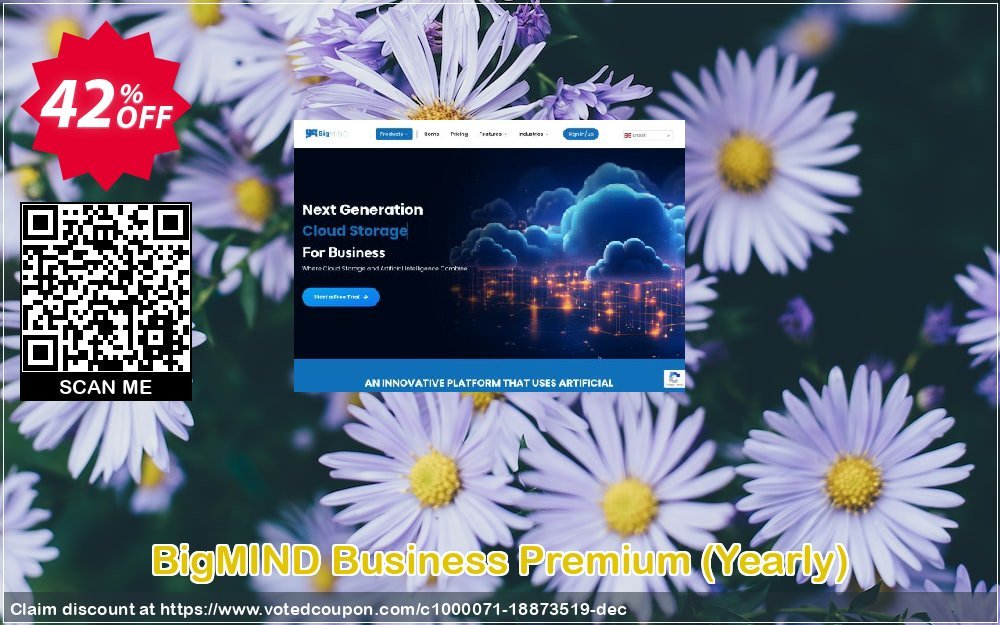 BigMIND Business Premium, Yearly  Coupon, discount BigMIND Business Premium - Yearly Wonderful promo code 2023. Promotion: Formidable sales code of BigMIND Business Premium (Yearly), tested in {{MONTH}}