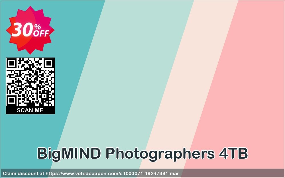 BigMIND Photographers 4TB Coupon Code May 2024, 30% OFF - VotedCoupon