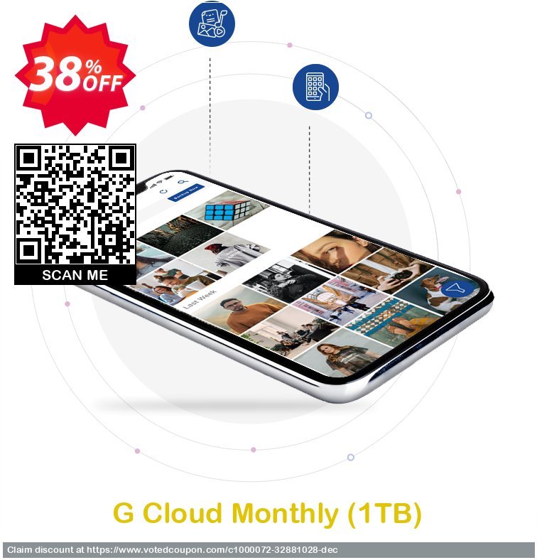 G Cloud Monthly, 1TB  Coupon, discount 30% OFF G Cloud Monthly (1TB), verified. Promotion: Fearsome deals code of G Cloud Monthly (1TB), tested & approved