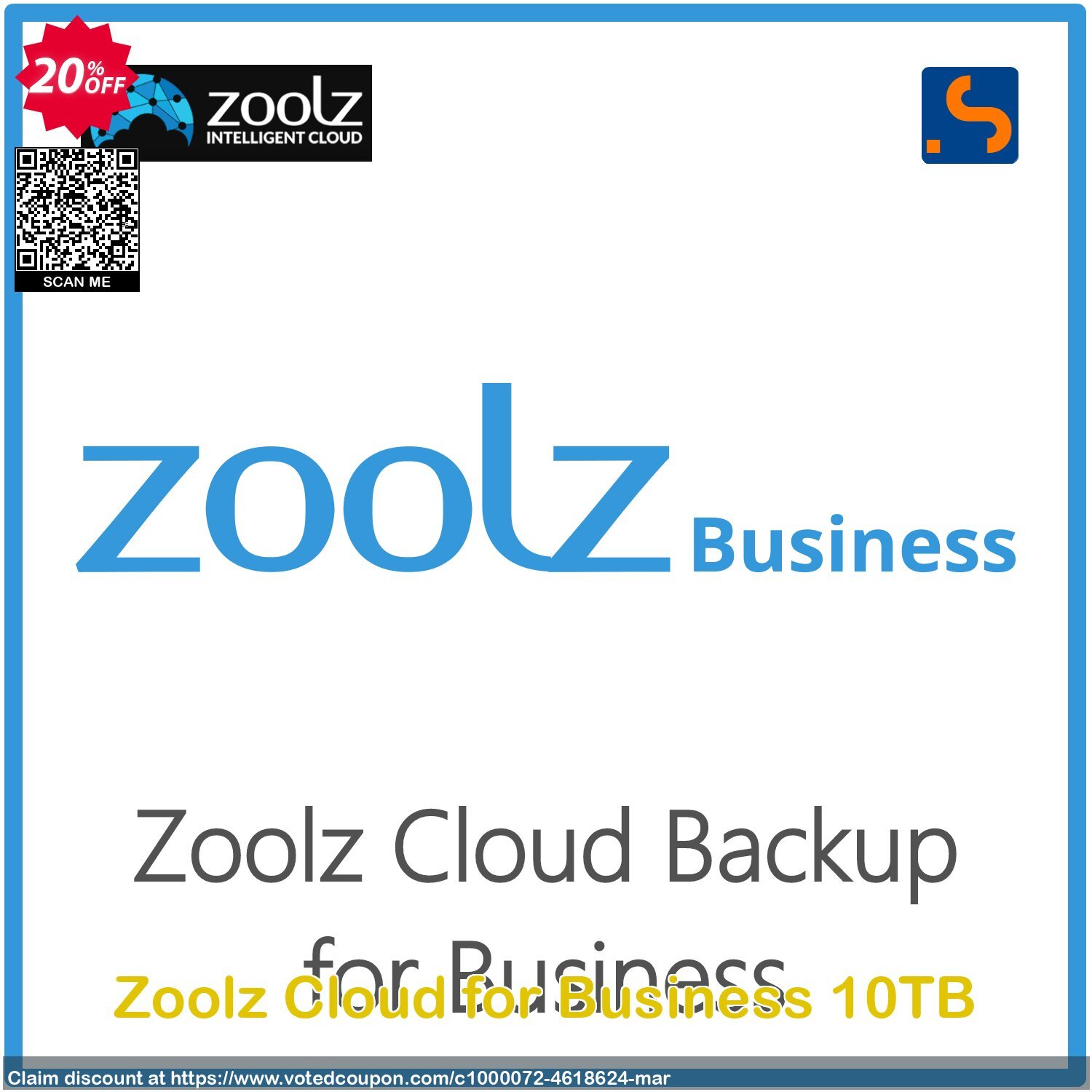 Zoolz Cloud for Business 10TB Coupon, discount Zoolz Business Terabyte Cloud Storage (10 TB) - Unlimited Users/Servers Staggering promo code 2024. Promotion: special discounts code of Zoolz Business Terabyte Cloud Storage (10 TB) - Unlimited Users/Servers 2024