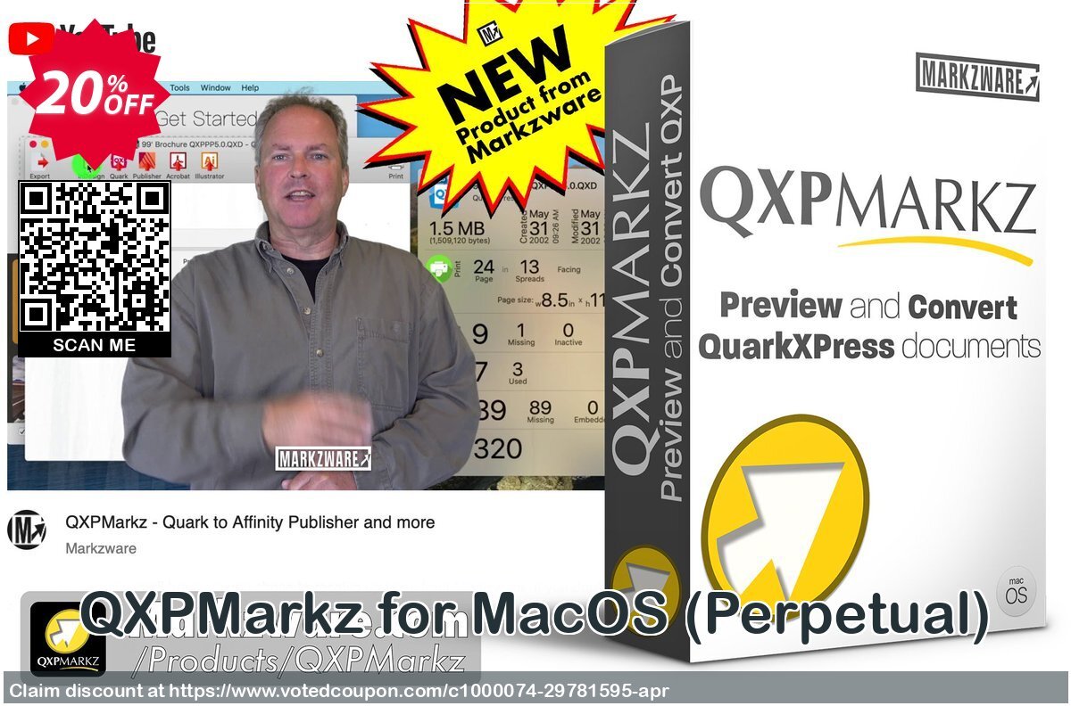 QXPMarkz for MACOS, Perpetual 