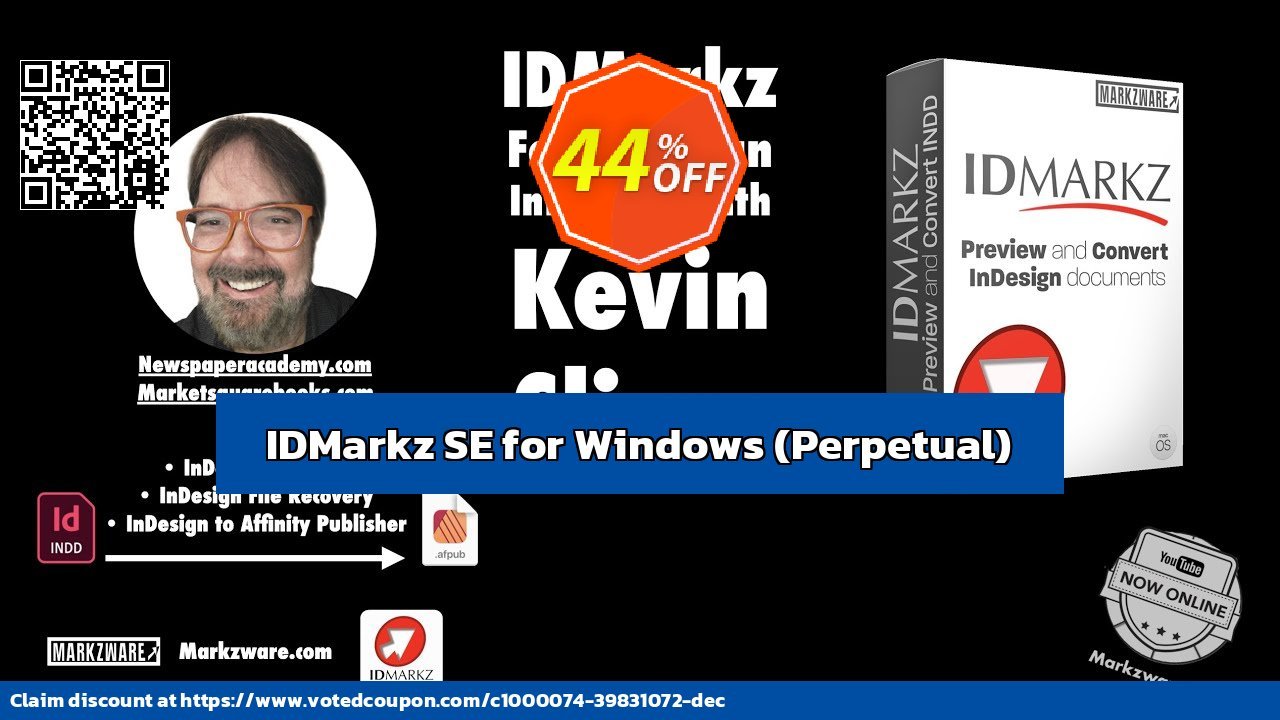 IDMarkz SE for WINDOWS, Perpetual  Coupon, discount 44% OFF IDMarkz SE for Windows (Perpetual), verified. Promotion: Excellent discount code of IDMarkz SE for Windows (Perpetual), tested & approved