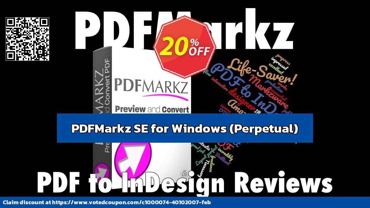 PDFMarkz SE for WINDOWS, Perpetual  voted-on promotion codes