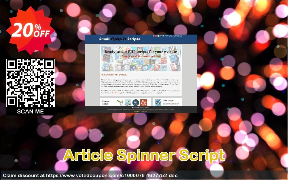 Article Spinner Script Coupon, discount Article Spinner Script Best discounts code 2023. Promotion: big promotions code of Article Spinner Script 2023