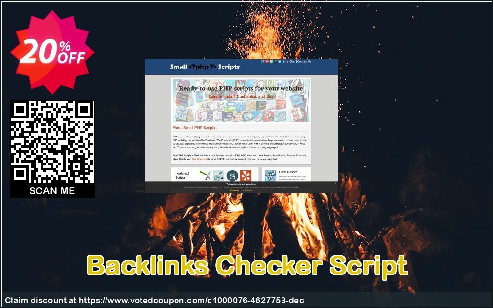 Backlinks Checker Script Coupon Code May 2024, 20% OFF - VotedCoupon