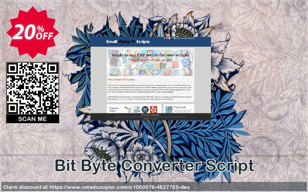 Bit Byte Converter Script Coupon, discount Bit Byte Converter Script Special deals code 2024. Promotion: exclusive offer code of Bit Byte Converter Script 2024