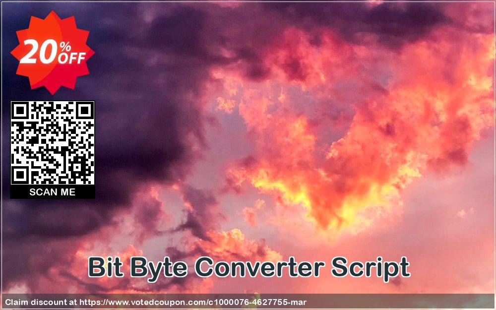 Bit Byte Converter Script Coupon Code May 2024, 20% OFF - VotedCoupon