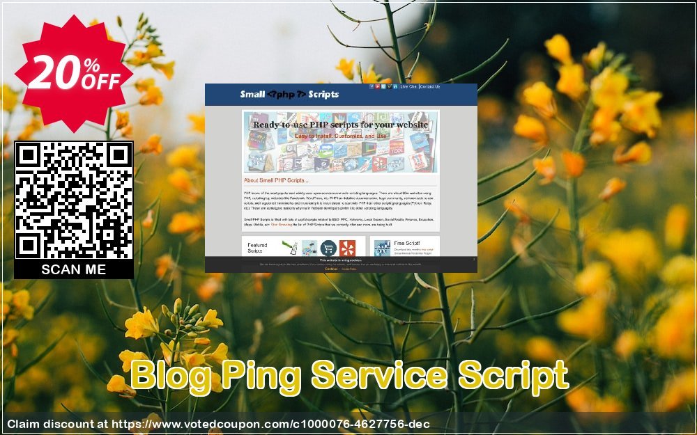Blog Ping Service Script Coupon Code Apr 2024, 20% OFF - VotedCoupon