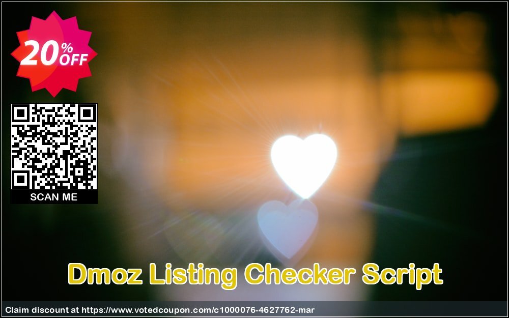 Dmoz Listing Checker Script Coupon Code Apr 2024, 20% OFF - VotedCoupon