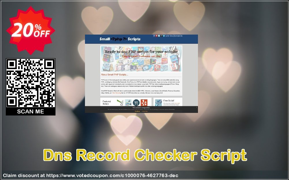 Dns Record Checker Script Coupon, discount Dns Record Checker Script Stirring offer code 2023. Promotion: impressive discount code of Dns Record Checker Script 2023