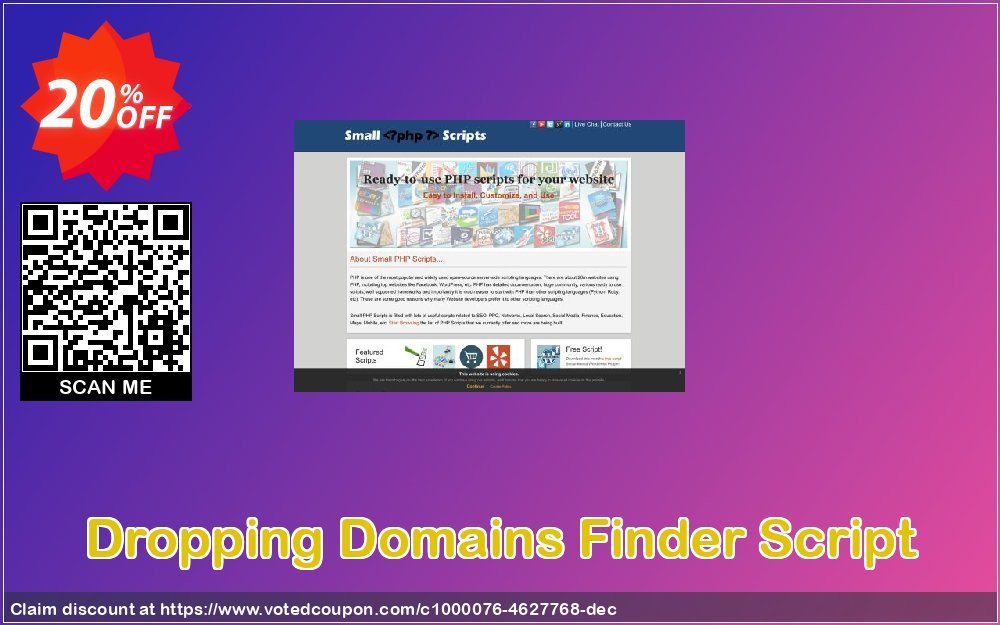 Dropping Domains Finder Script Coupon, discount Dropping Domains Finder Script Excellent sales code 2024. Promotion: marvelous deals code of Dropping Domains Finder Script 2024