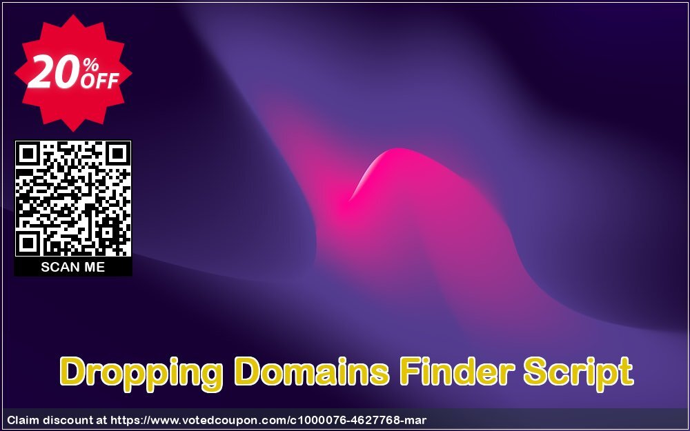 Dropping Domains Finder Script Coupon Code Apr 2024, 20% OFF - VotedCoupon