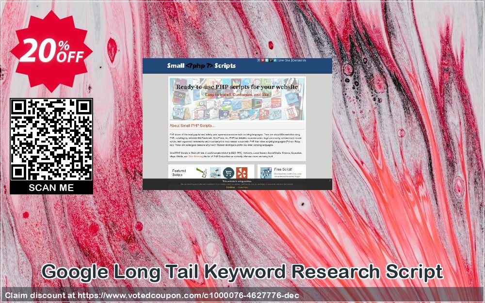 Google Long Tail Keyword Research Script Coupon, discount Google Long Tail Keyword Research Script Big deals code 2023. Promotion: hottest offer code of Google Long Tail Keyword Research Script 2023
