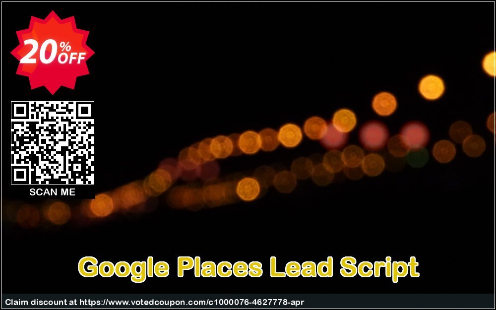 Google Places Lead Script Coupon Code May 2024, 20% OFF - VotedCoupon