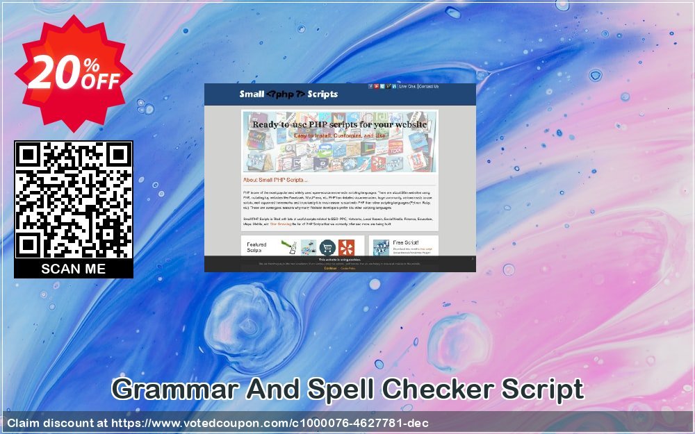 Grammar And Spell Checker Script Coupon Code May 2024, 20% OFF - VotedCoupon