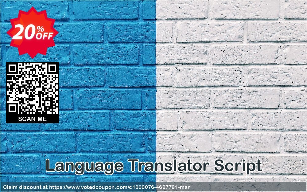 Language Translator Script Coupon, discount Language Translator Script Excellent offer code 2024. Promotion: marvelous discount code of Language Translator Script 2024