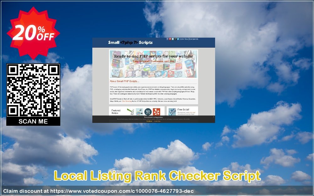 Local Listing Rank Checker Script Coupon Code May 2024, 20% OFF - VotedCoupon