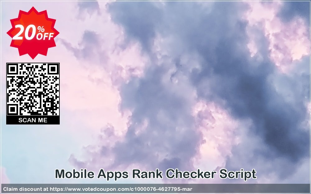 Mobile Apps Rank Checker Script Coupon Code Apr 2024, 20% OFF - VotedCoupon