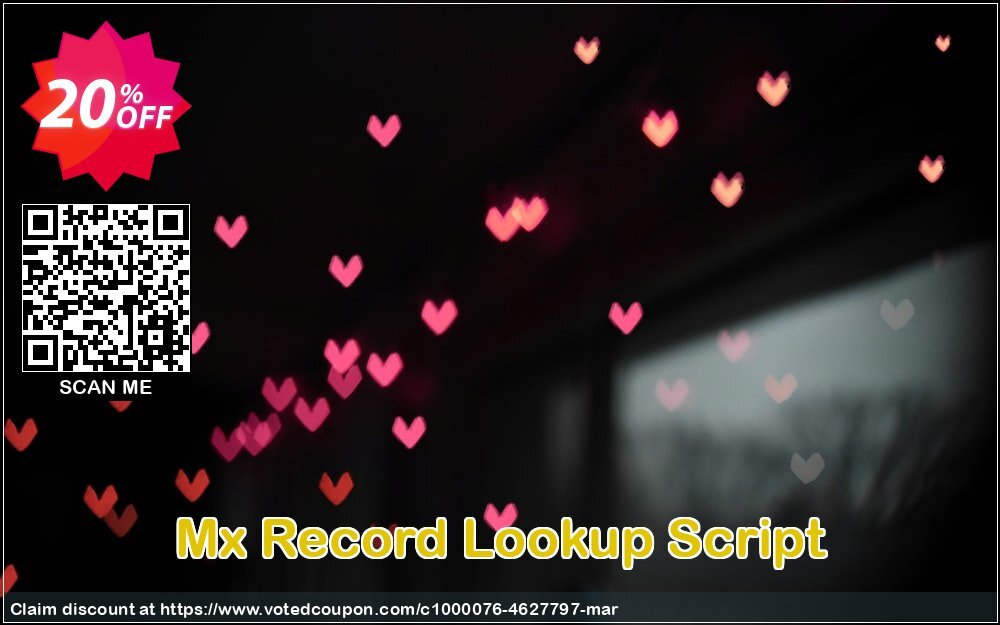 Mx Record Lookup Script Coupon Code May 2024, 20% OFF - VotedCoupon