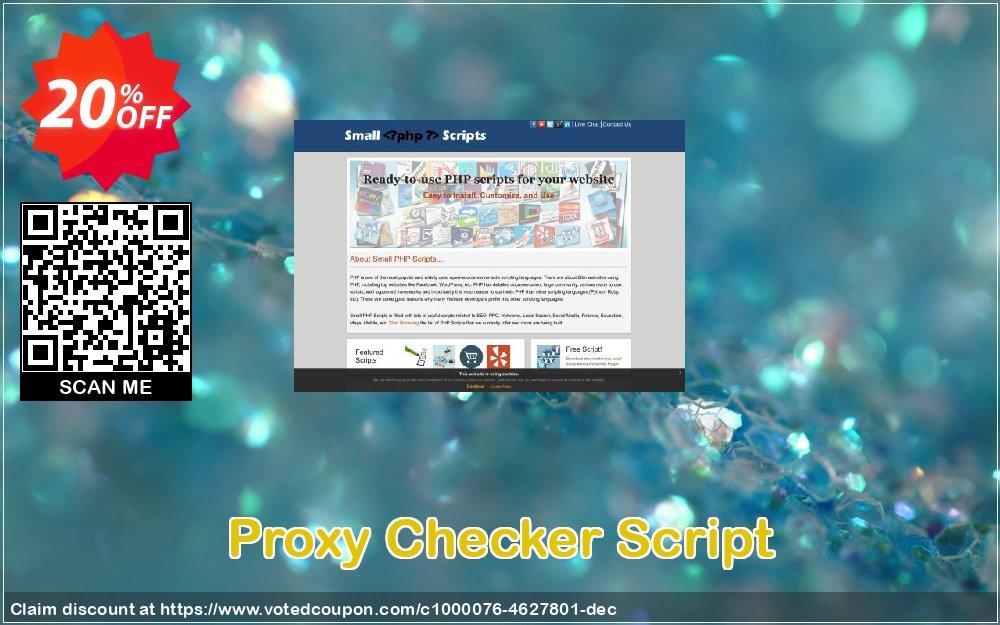 Proxy Checker Script Coupon, discount Proxy Checker Script Special discounts code 2024. Promotion: exclusive promotions code of Proxy Checker Script 2024