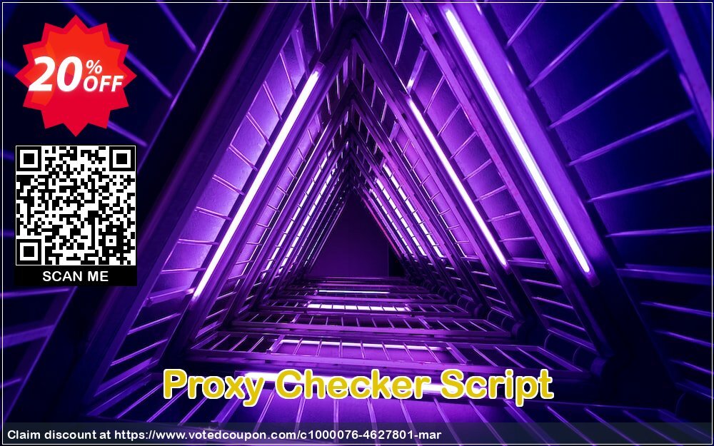 Proxy Checker Script Coupon Code May 2024, 20% OFF - VotedCoupon