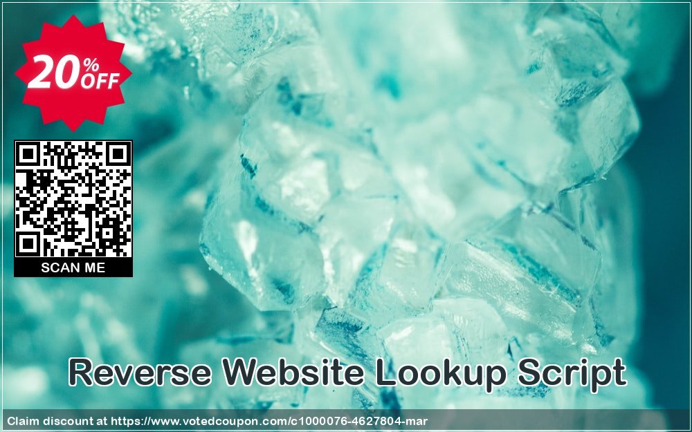 Reverse Website Lookup Script Coupon Code May 2024, 20% OFF - VotedCoupon