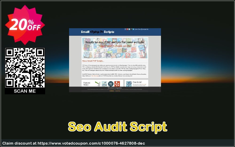 Seo Audit Script Coupon, discount Seo Audit Script Imposing discounts code 2024. Promotion: stirring promotions code of Seo Audit Script 2024