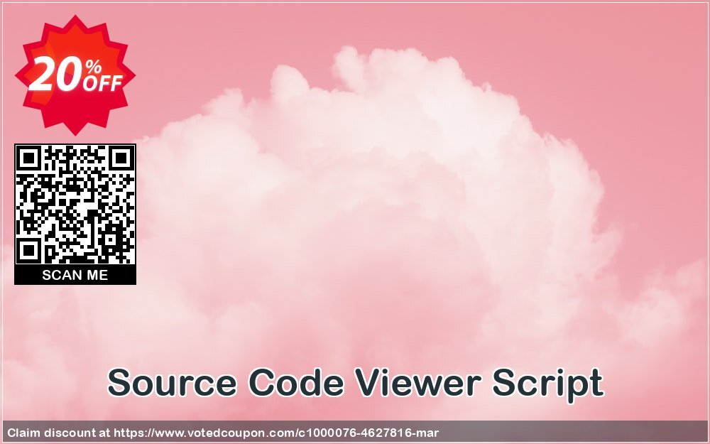 Source Code Viewer Script Coupon Code Apr 2024, 20% OFF - VotedCoupon