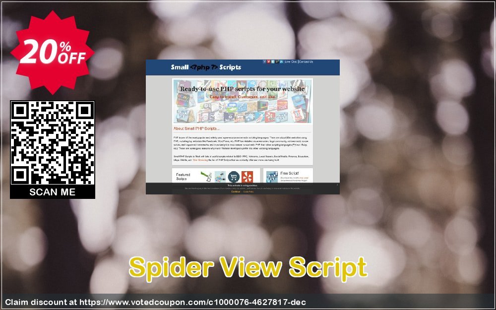 Spider View Script Coupon Code Apr 2024, 20% OFF - VotedCoupon