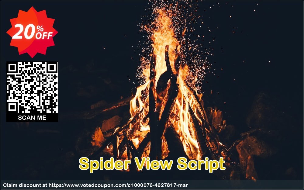 Spider View Script Coupon Code May 2024, 20% OFF - VotedCoupon