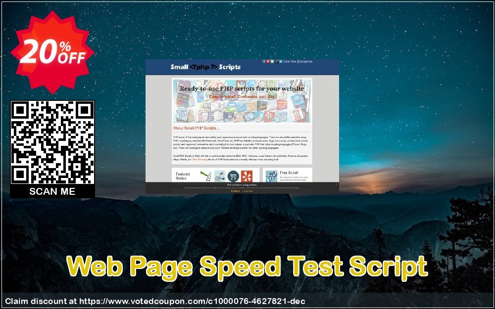 Web Page Speed Test Script Coupon, discount Web Page Speed Test Script Best promo code 2024. Promotion: big discounts code of Web Page Speed Test Script 2024