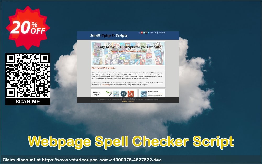 Webpage Spell Checker Script Coupon Code Apr 2024, 20% OFF - VotedCoupon
