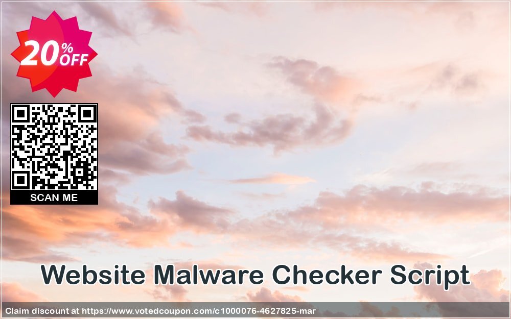 Website Malware Checker Script Coupon, discount Website Malware Checker Script Exclusive deals code 2024. Promotion: awesome offer code of Website Malware Checker Script 2024