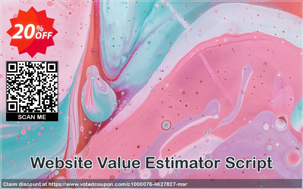 Website Value Estimator Script Coupon Code May 2024, 20% OFF - VotedCoupon