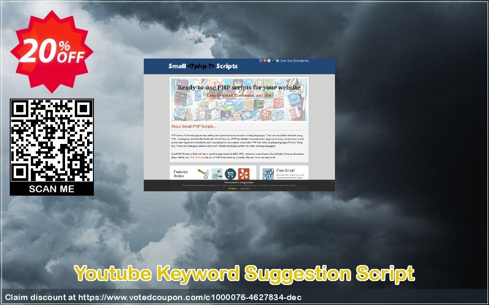 Youtube Keyword Suggestion Script Coupon Code May 2024, 20% OFF - VotedCoupon