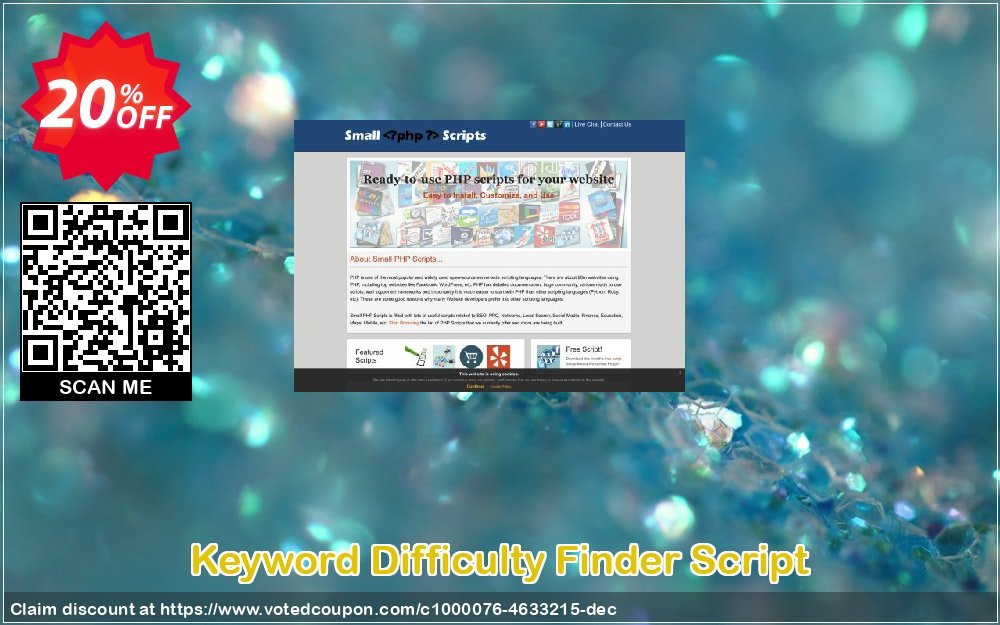 Keyword Difficulty Finder Script Coupon Code Apr 2024, 20% OFF - VotedCoupon