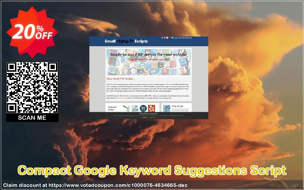 Compact Google Keyword Suggestions Script Coupon, discount Compact Google Keyword Suggestions Script Formidable offer code 2024. Promotion: fearsome discount code of Compact Google Keyword Suggestions Script 2024