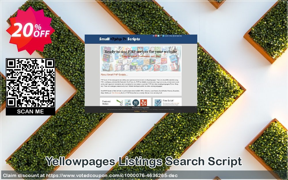 Yellowpages Listings Search Script Coupon Code Apr 2024, 20% OFF - VotedCoupon