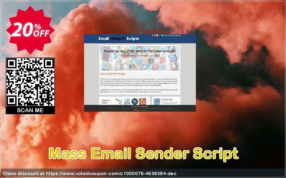 Mass Email Sender Script Coupon, discount Mass Email Sender Script Wonderful promo code 2023. Promotion: amazing discounts code of Mass Email Sender Script 2023