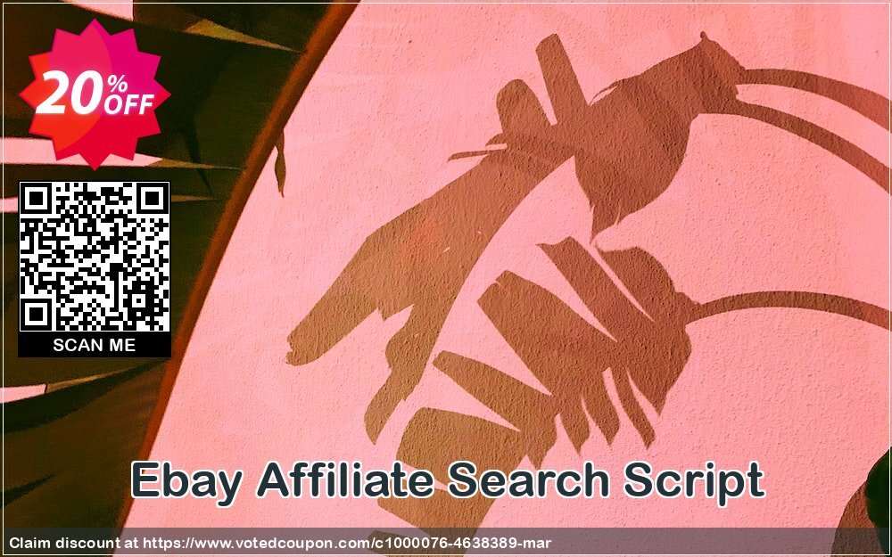 Ebay Affiliate Search Script Coupon, discount Ebay Affiliate Search Script Stirring offer code 2024. Promotion: impressive discount code of Ebay Affiliate Search Script 2024