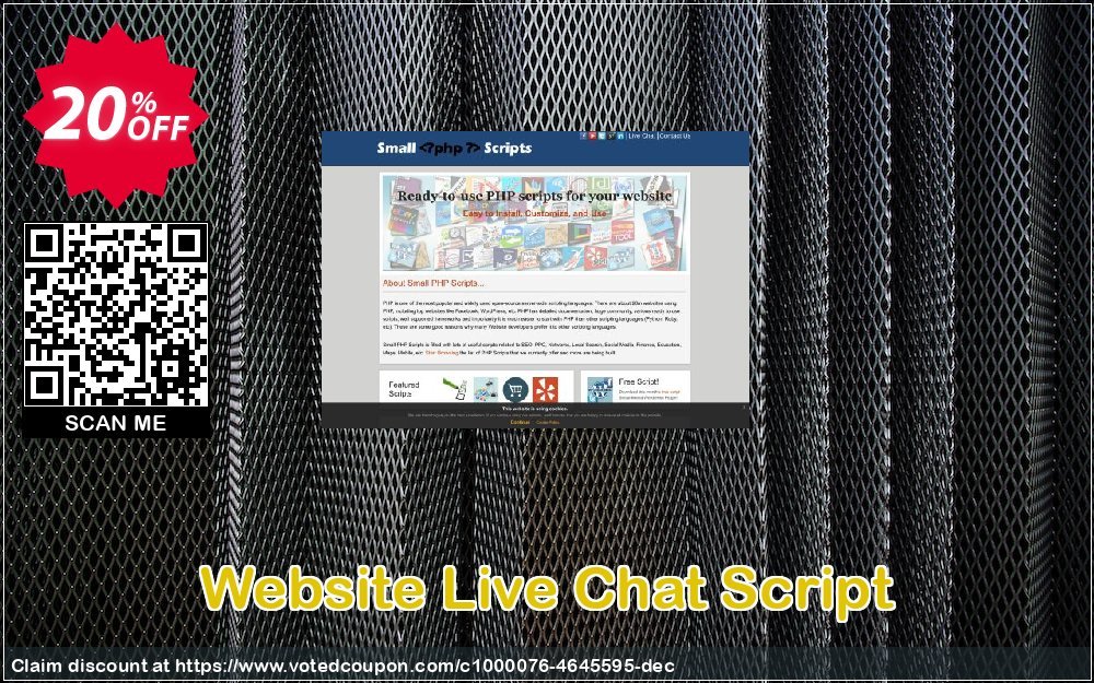 Website Live Chat Script Coupon Code Jun 2024, 20% OFF - VotedCoupon