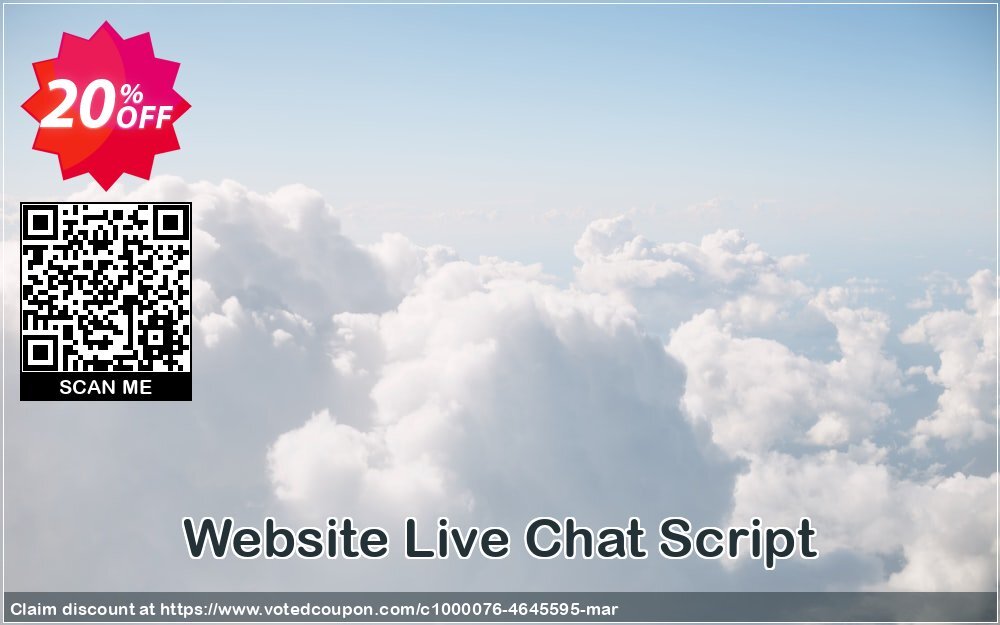 Website Live Chat Script Coupon Code Apr 2024, 20% OFF - VotedCoupon