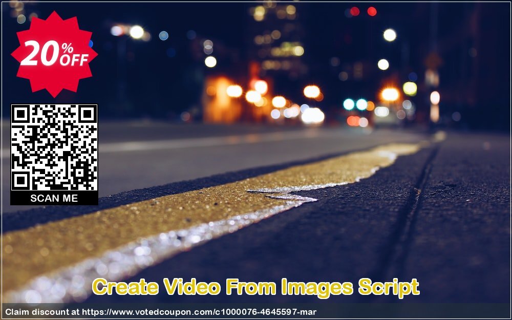 Create Video From Images Script Coupon Code Apr 2024, 20% OFF - VotedCoupon