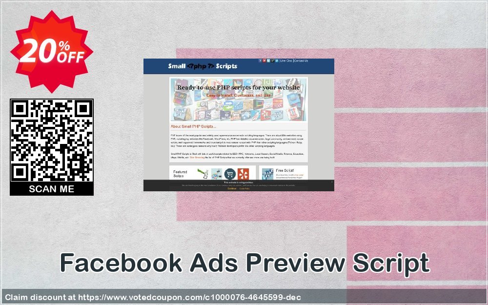 Facebook Ads Preview Script Coupon, discount Facebook Ads Preview Script Super offer code 2024. Promotion: best discount code of Facebook Ads Preview Script 2024