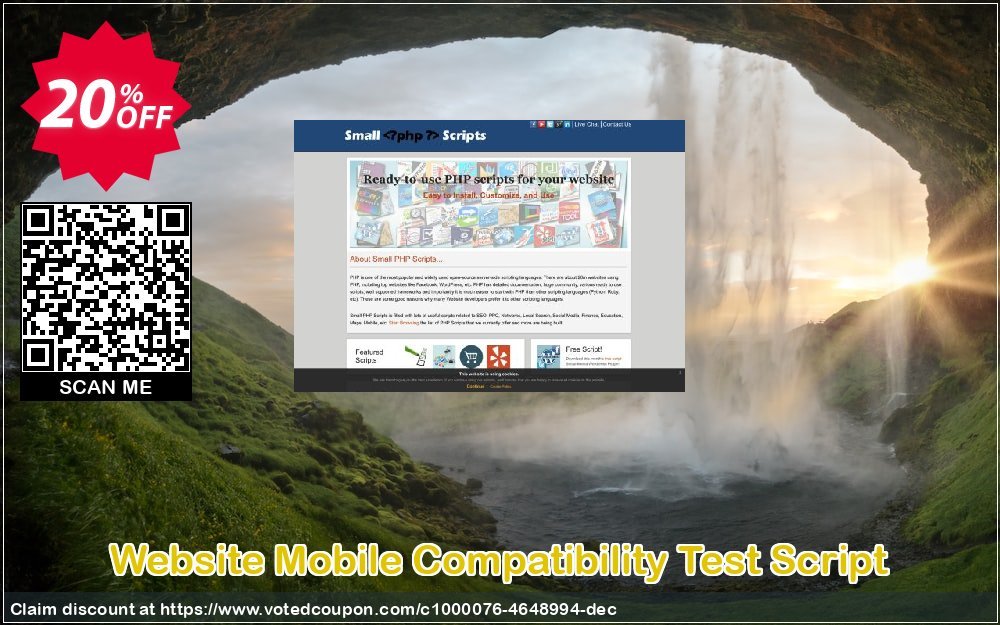 Website Mobile Compatibility Test Script Coupon Code May 2024, 20% OFF - VotedCoupon