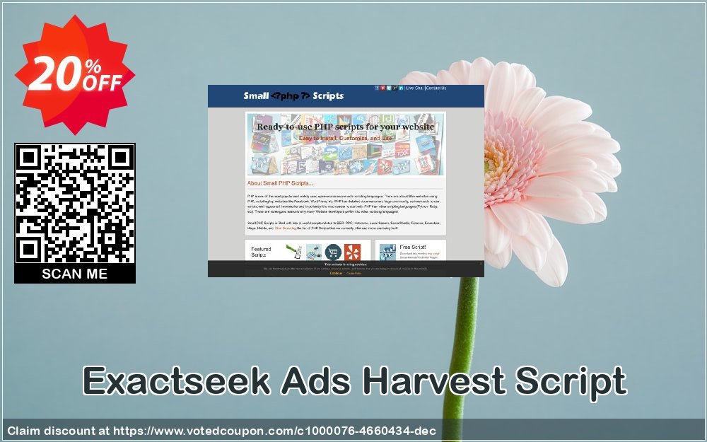 Exactseek Ads Harvest Script Coupon Code Apr 2024, 20% OFF - VotedCoupon