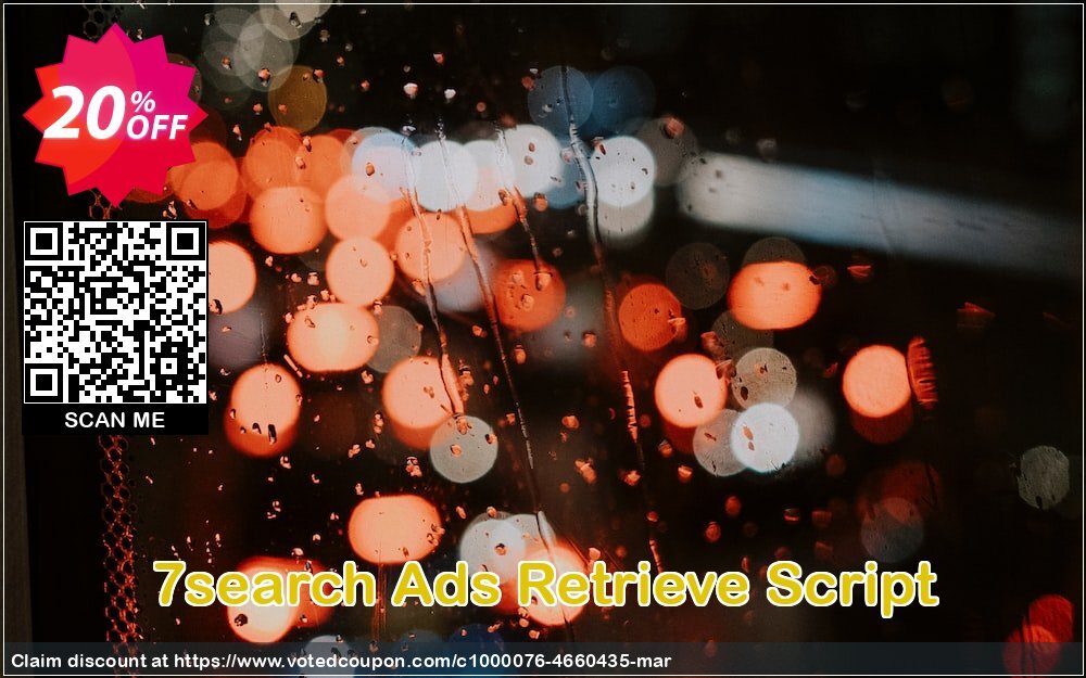 7search Ads Retrieve Script Coupon, discount 7search Ads Retrieve Script Best discounts code 2025. Promotion: big promotions code of 7search Ads Retrieve Script 2024