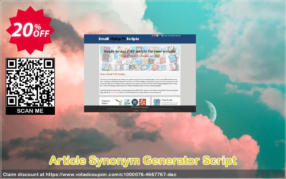 Article Synonym Generator Script Coupon Code Apr 2024, 20% OFF - VotedCoupon