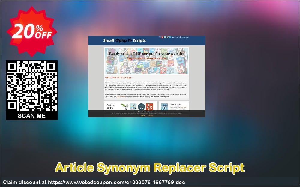 Article Synonym Replacer Script Coupon Code Apr 2024, 20% OFF - VotedCoupon